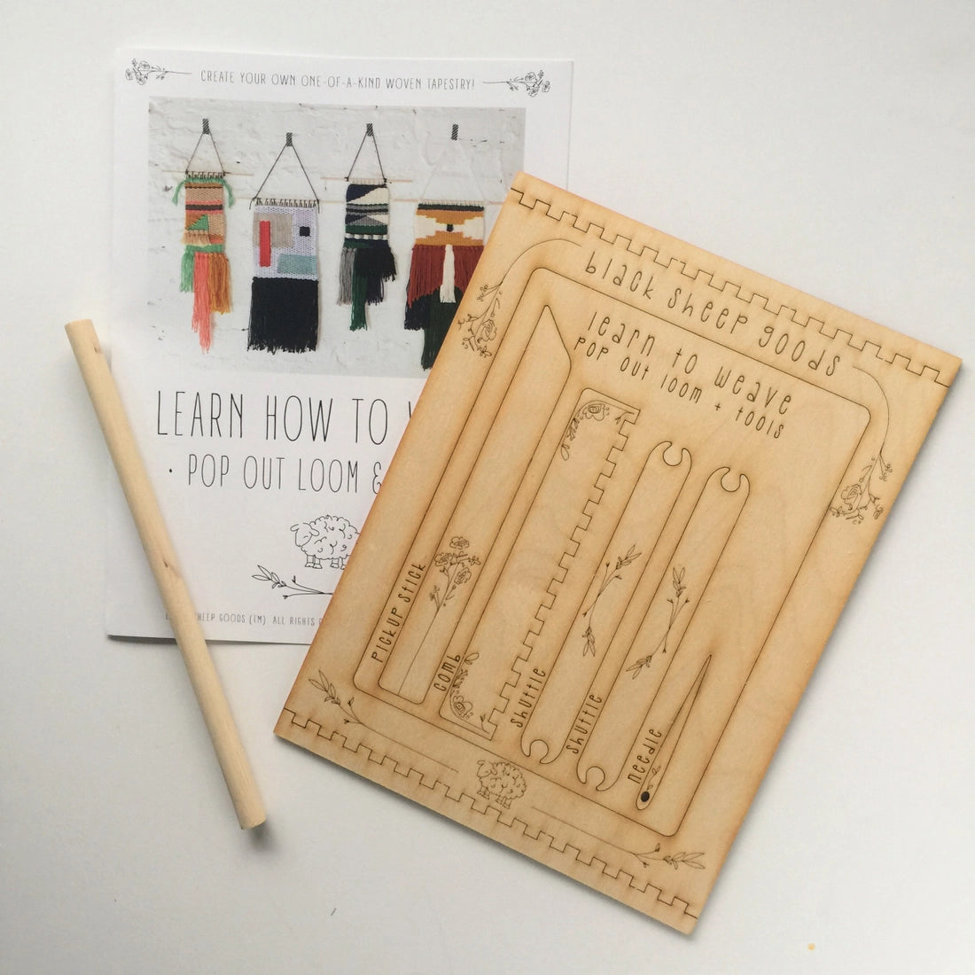 DIY Tapestry Weaving Kit - Cloud