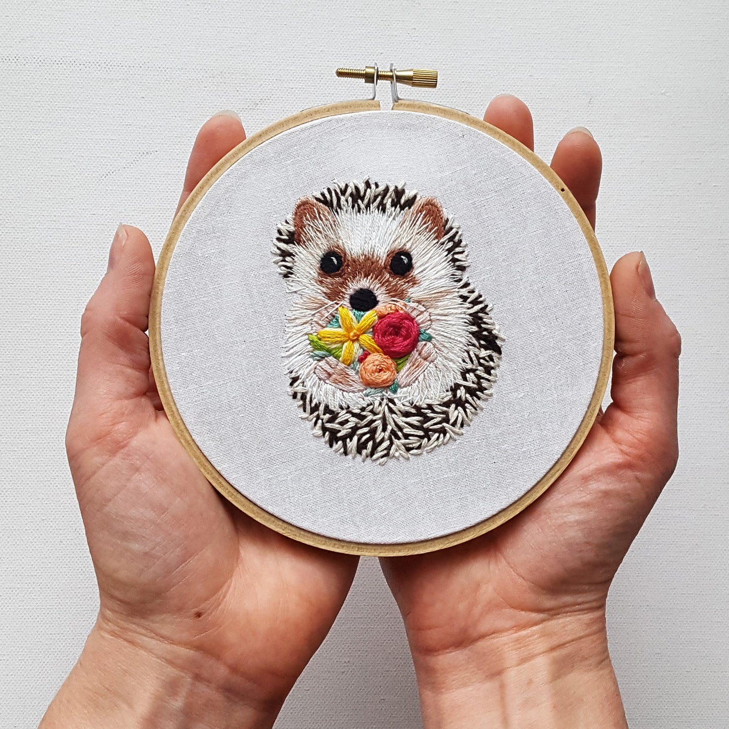 Embroidery Beginner's Kit - Hedgehog