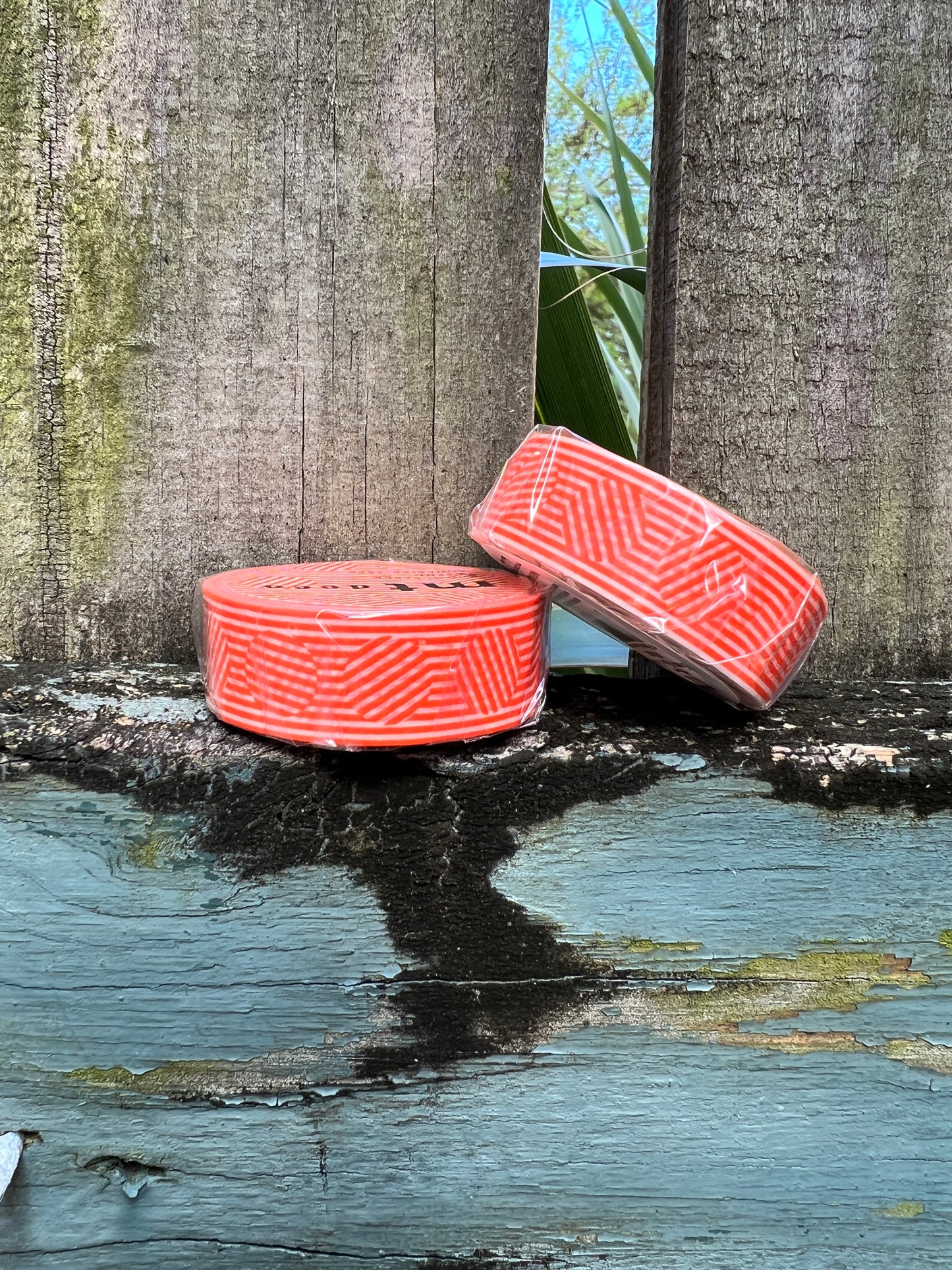 Washi Tape - Orange Geo Stripes