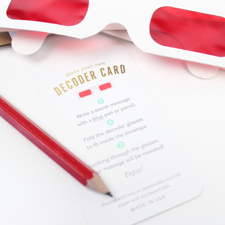 Secret File Decoder Greeting Card