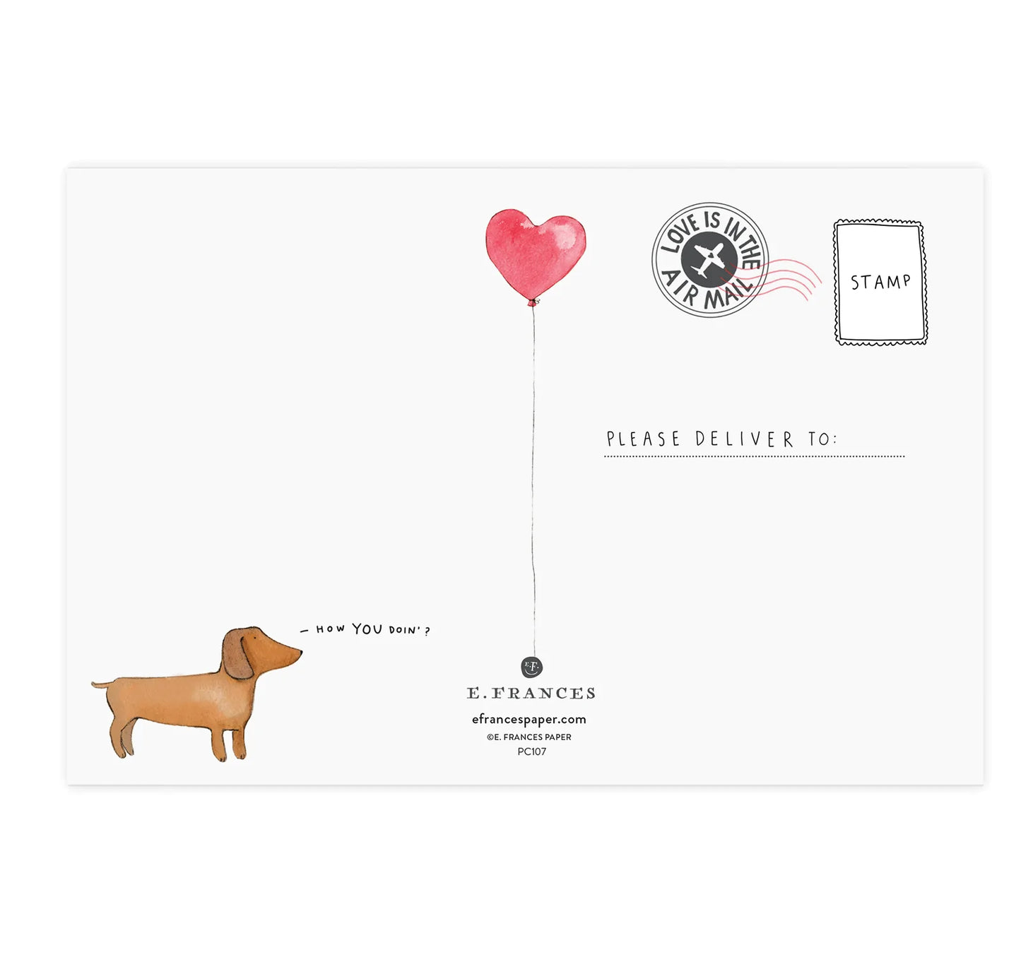 Sky Dog Postcard