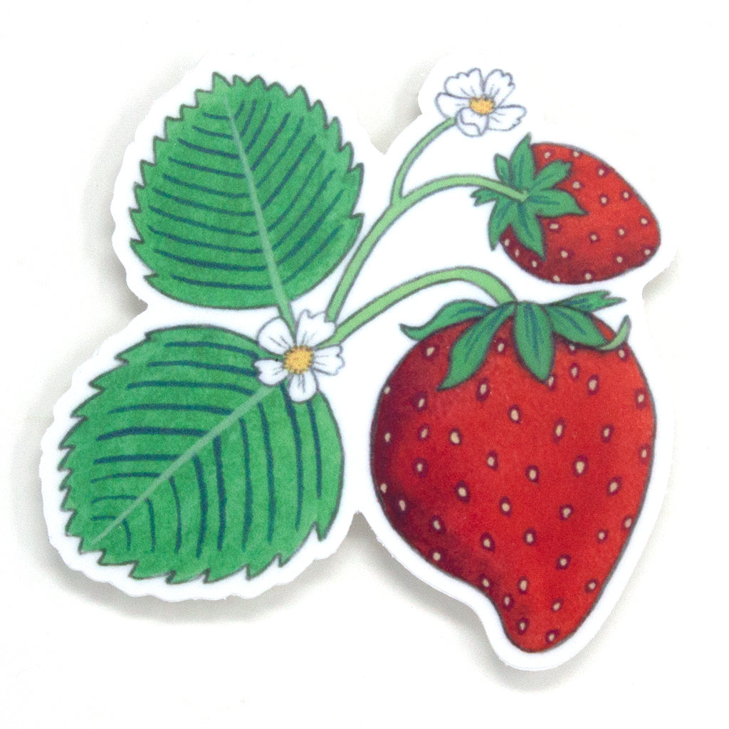Happy Strawberry - Sticker