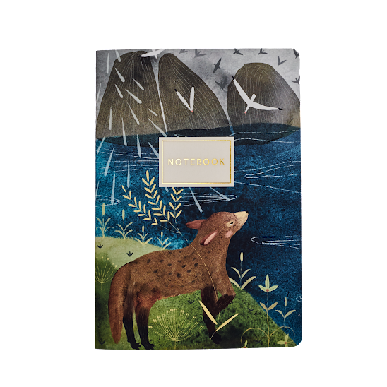 Small Notebook Fox by the Lake