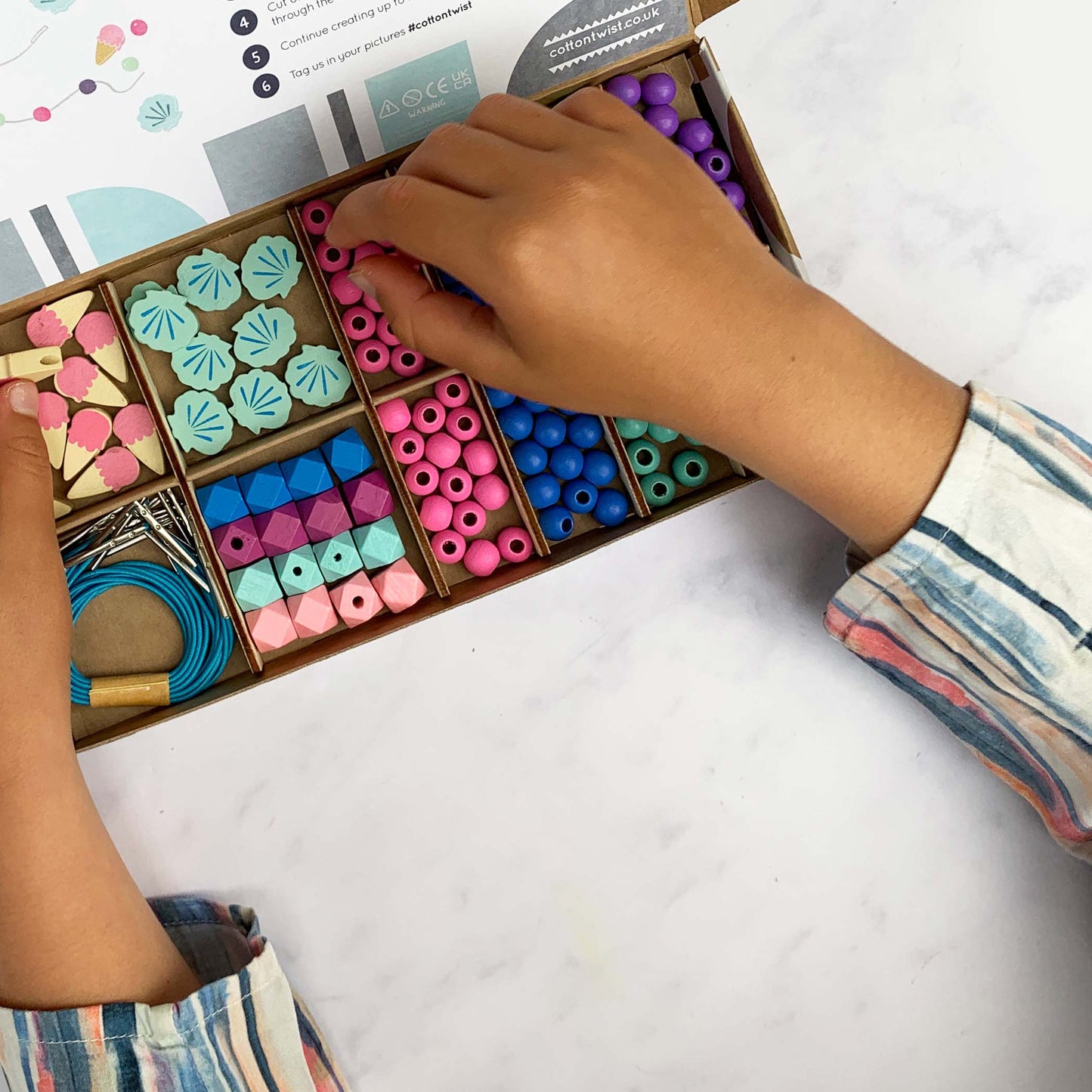 Seaside & Shells - Bracelet Making Kit