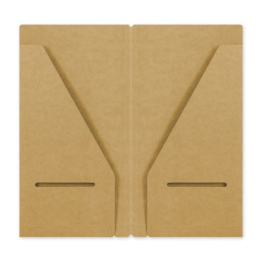 TRAVELER'S Notebook Refill - 020 Kraft File