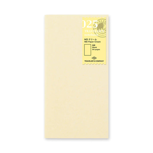TRAVELER'S Notebook Refill - 025 Cream Blank
