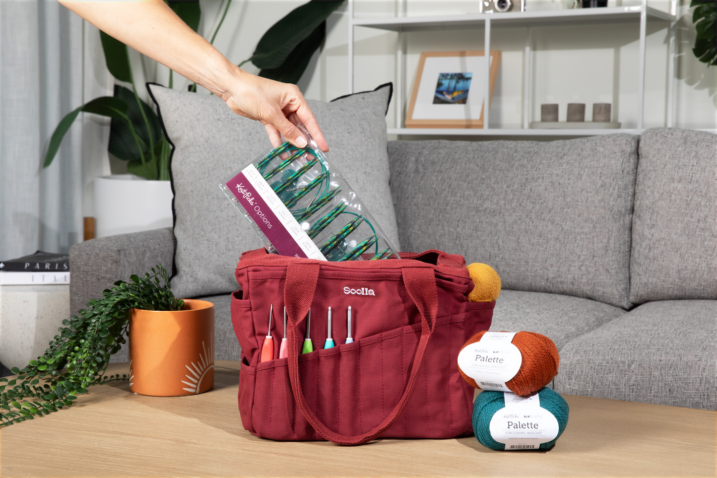 Soolla Studio Artist Bag - Sangria