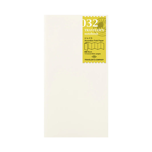 TRAVELER'S Notebook Refill - 032 Accordion Fold
