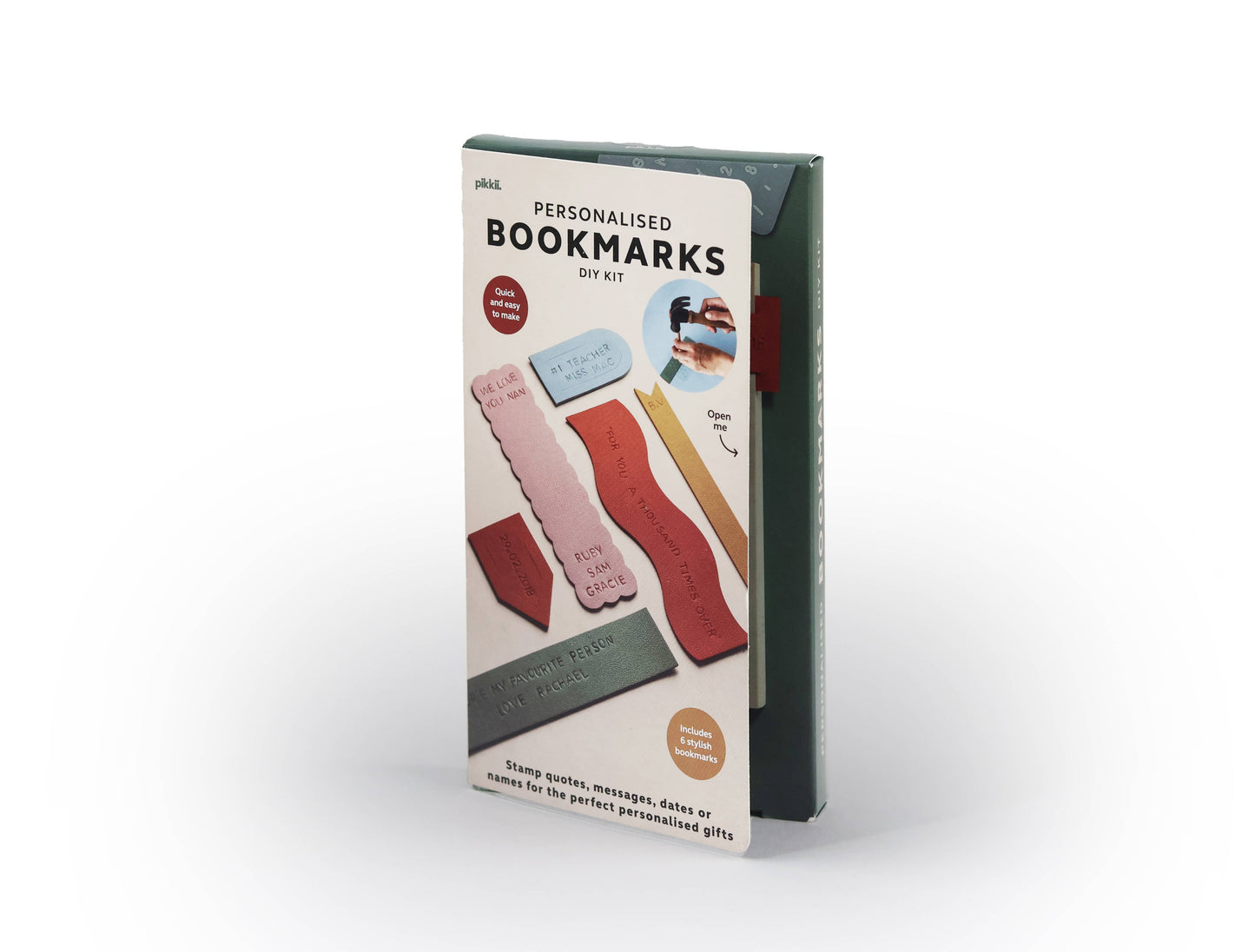 Personalized Bookmarks DIY Kit | Gift for Book Lovers