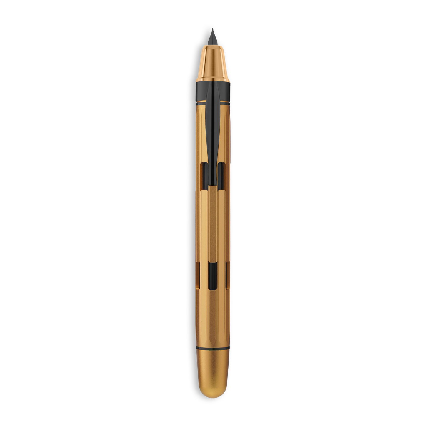 Nahvalur Eclipse Electrum Fountain Pen: Medium