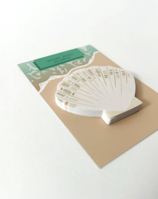 Seashell Die Cut Sticky Notes
