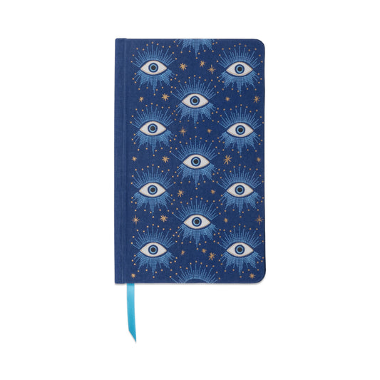Cloth Covered Journal - Starry Eyed