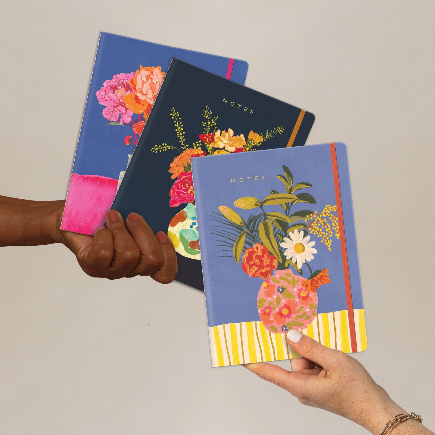 Lazy Daisy Sewn Trio Notebook Set