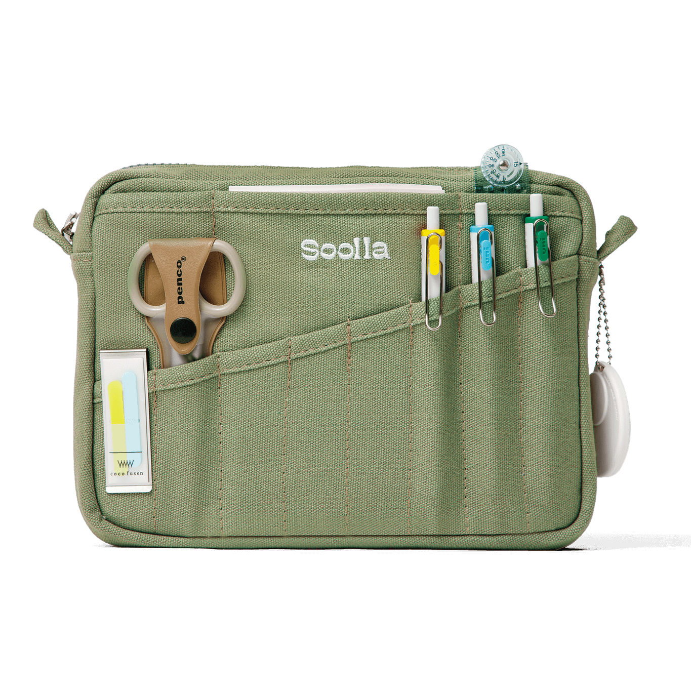 Soolla® Studio Pouch, 80's Windbreaker (Stationery Pouch)