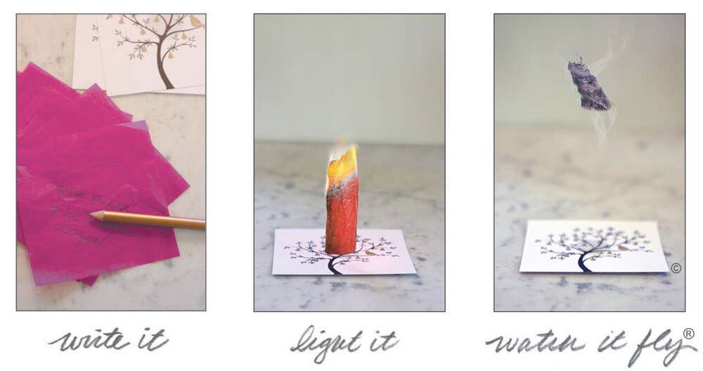 CELESTIAL — Flying Wish Paper® Standard Mini WISHING KIT™
