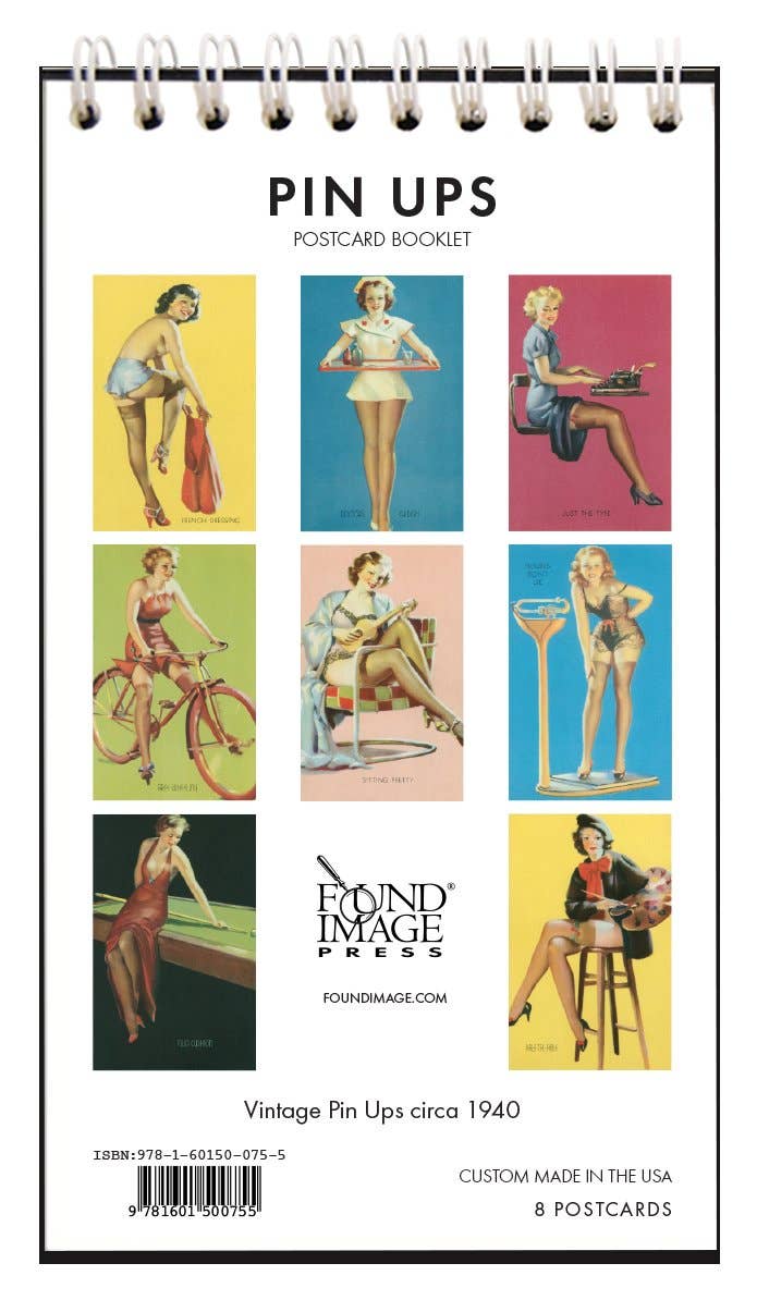 PIN-UPS Postcard Booklet