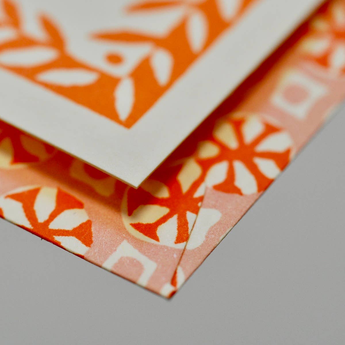 Set of Notecards and Envelopes Sea Urchin Neon