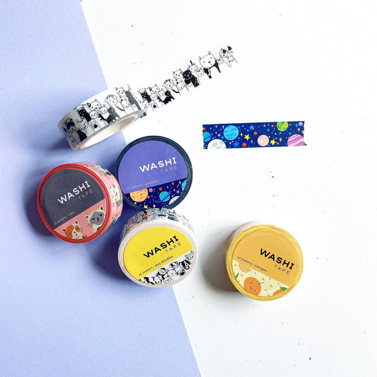 Cat Doodles Washi Tape
