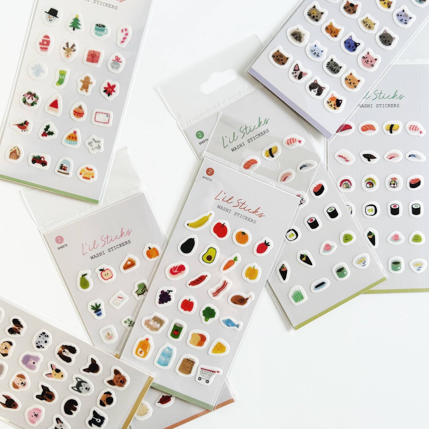 Dogs L’il Sticks Washi Stickers