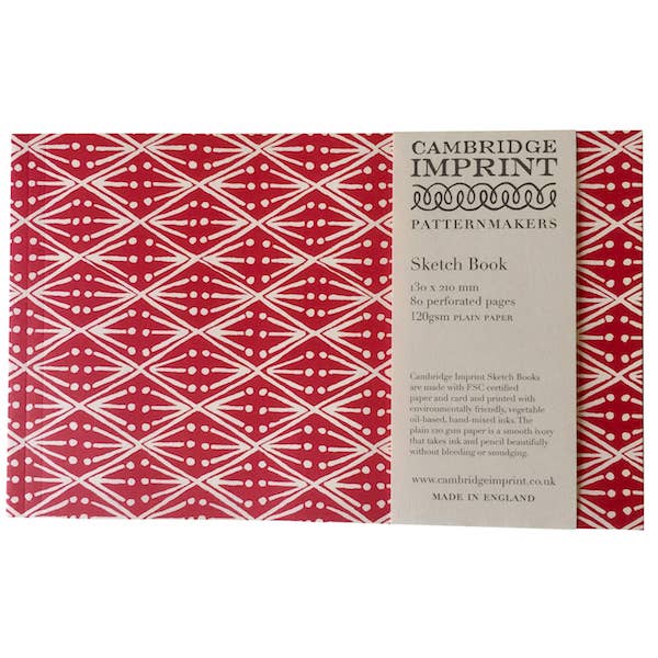 Softback Sketchbook Selvedge Madder