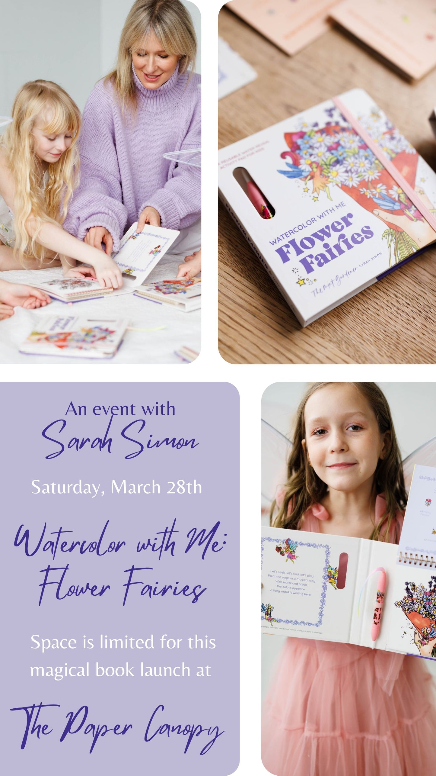 Flower Fairies - Watercolor Event with Sarah Simon