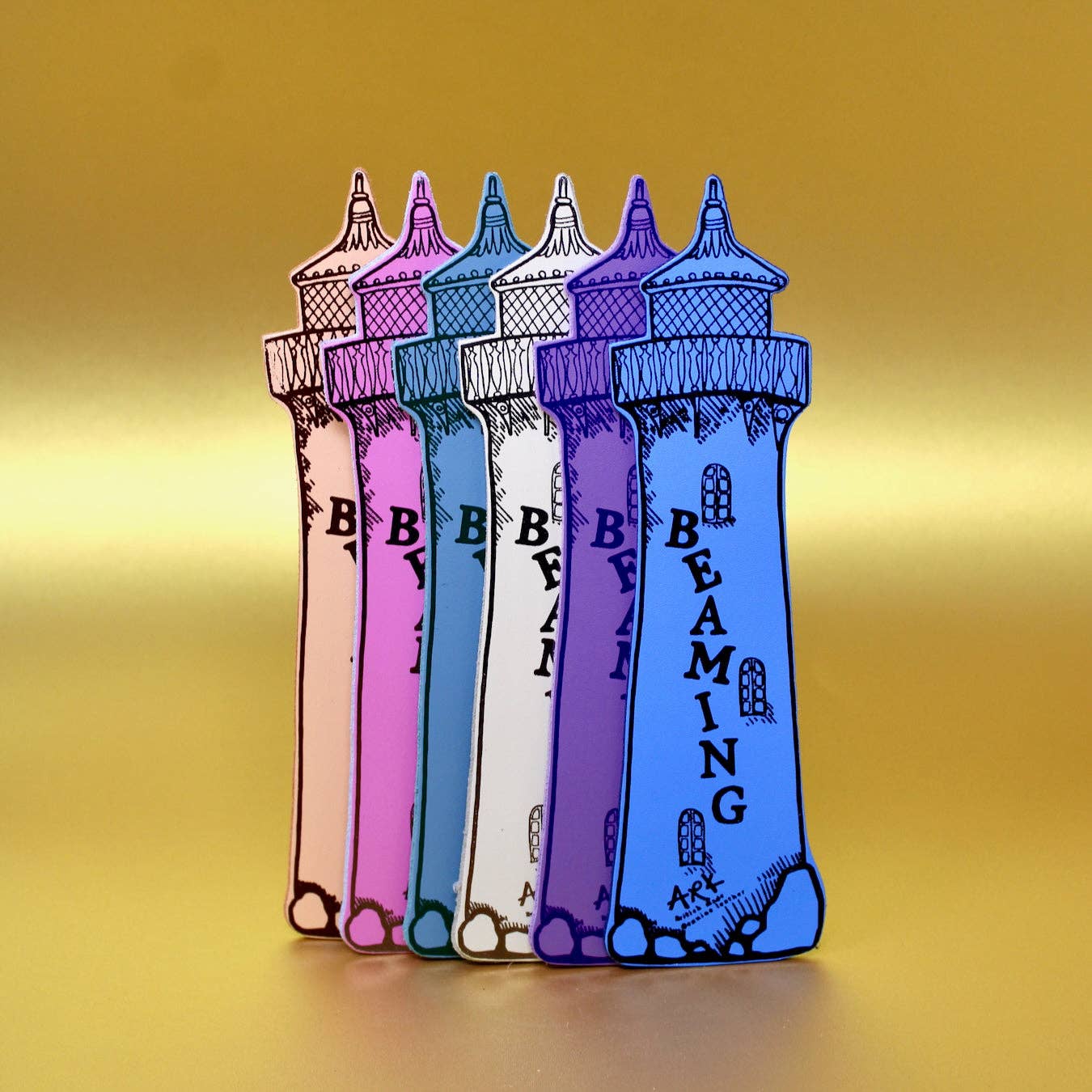 Lighthouse Bookmark: Cornflower