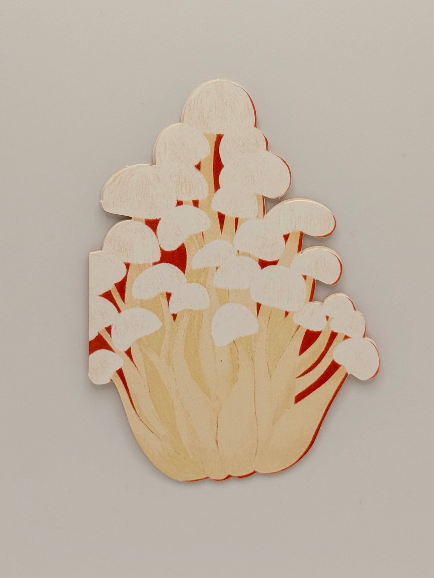 Foraged Fungi Die-Cut Greeting Card Set