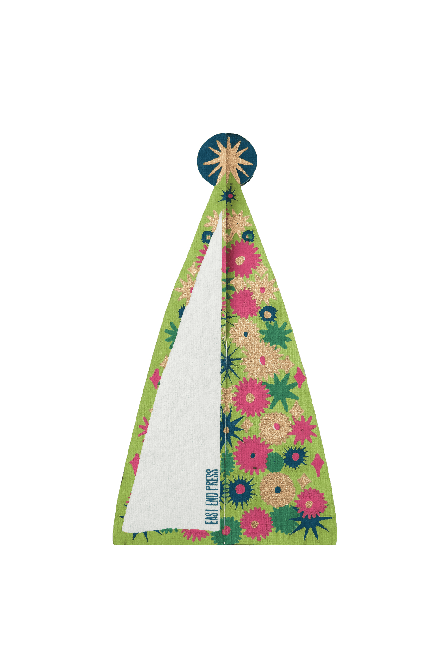 Star Tree Greeting Card