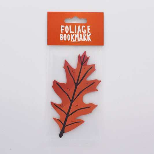 Foliage Leaf Bookmark (it's die cut!)