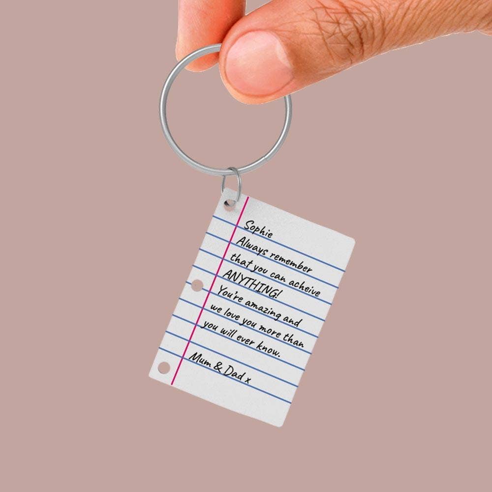 Little Letter Shrink Keyring Kit | DIY Personalized Gift