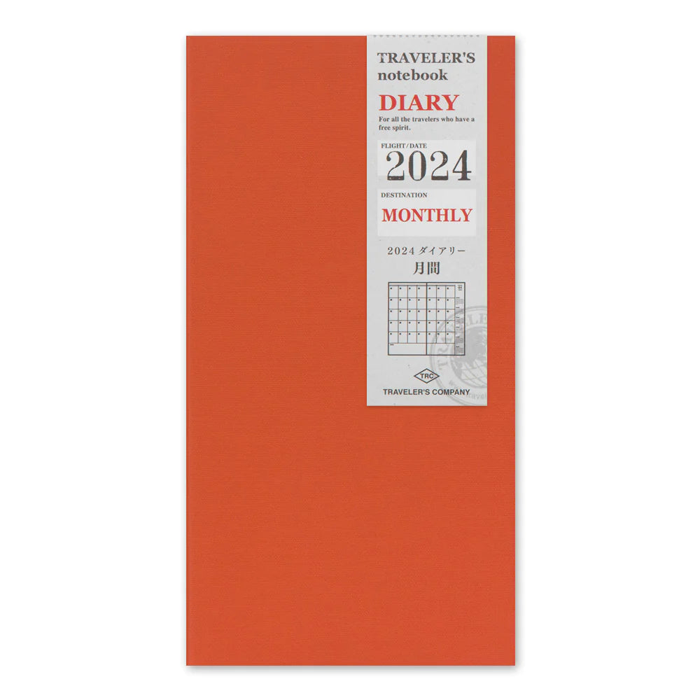 TRAVELER'S Notebook Refill - 2024 Monthly