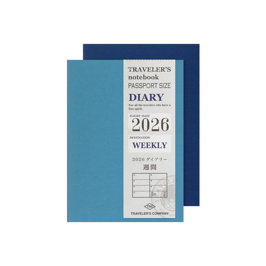 Traveler’s Passport 2026 Weekly Diary