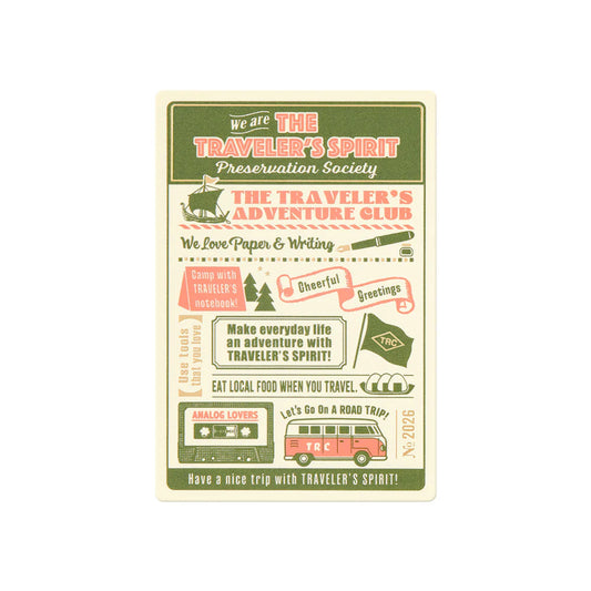 Traveler’s Passport 2026 Plastic Sheet