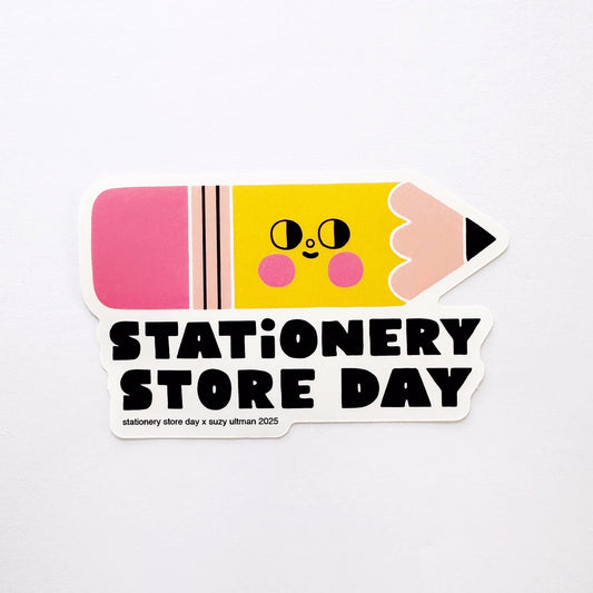 2025 Vinyl Sticker - Pencil Guy