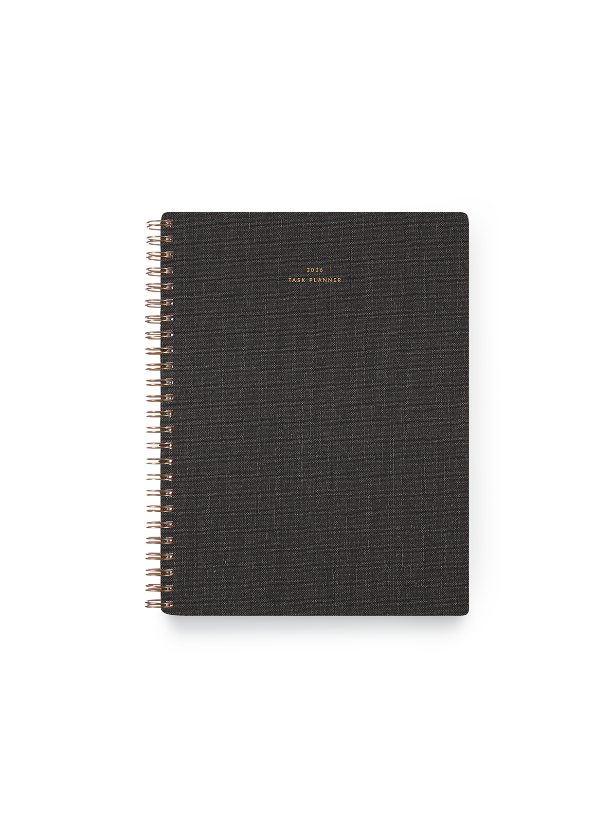 2026 Compact Task Planner: Charcoal Gray / None