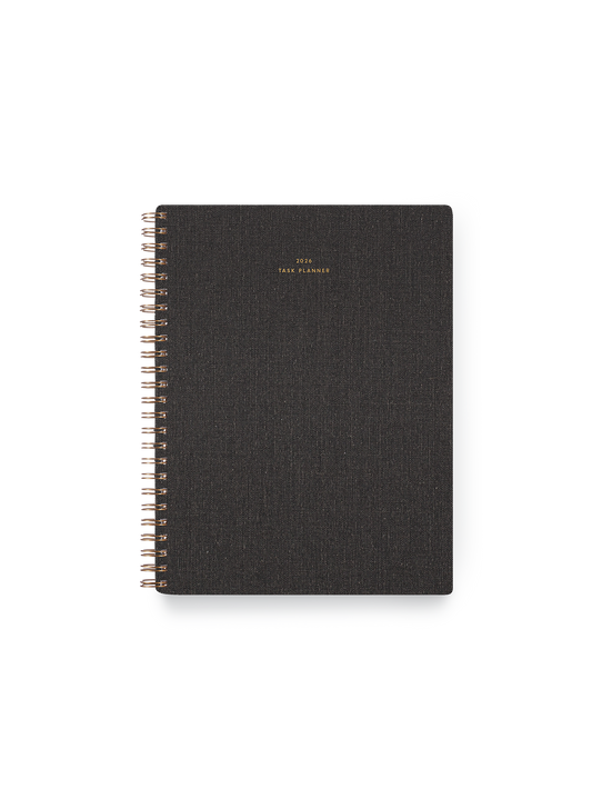 2026 Compact Task Planner: Charcoal Gray / None