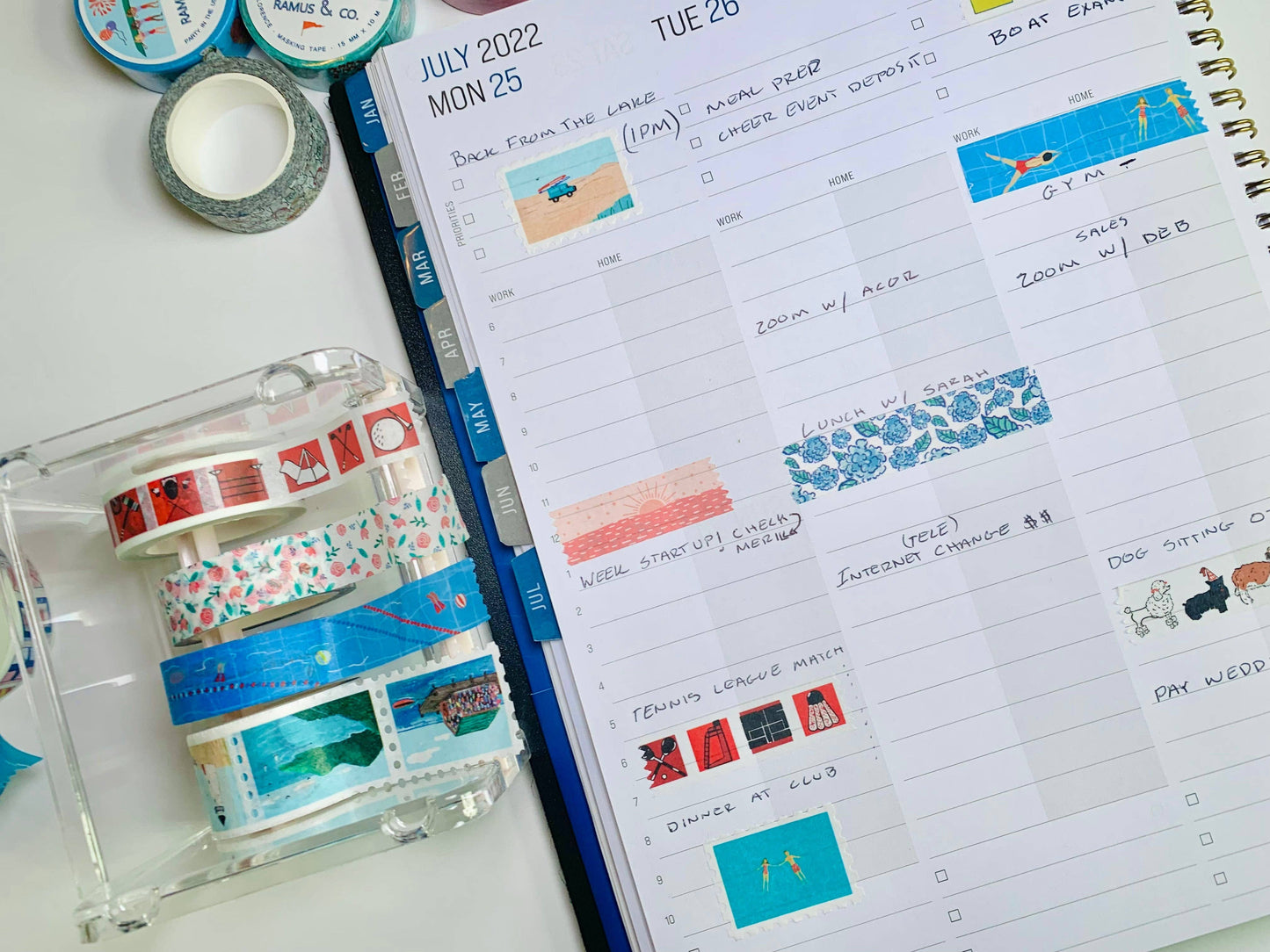 Pink Sunset Masking Tape