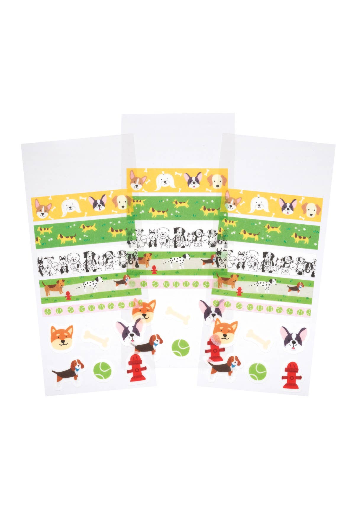DOGS WASHI STICKERS