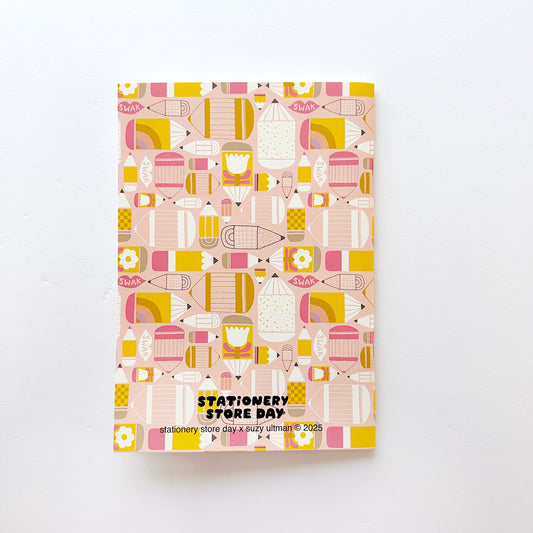2025 Pencil Pattern Sticker Book