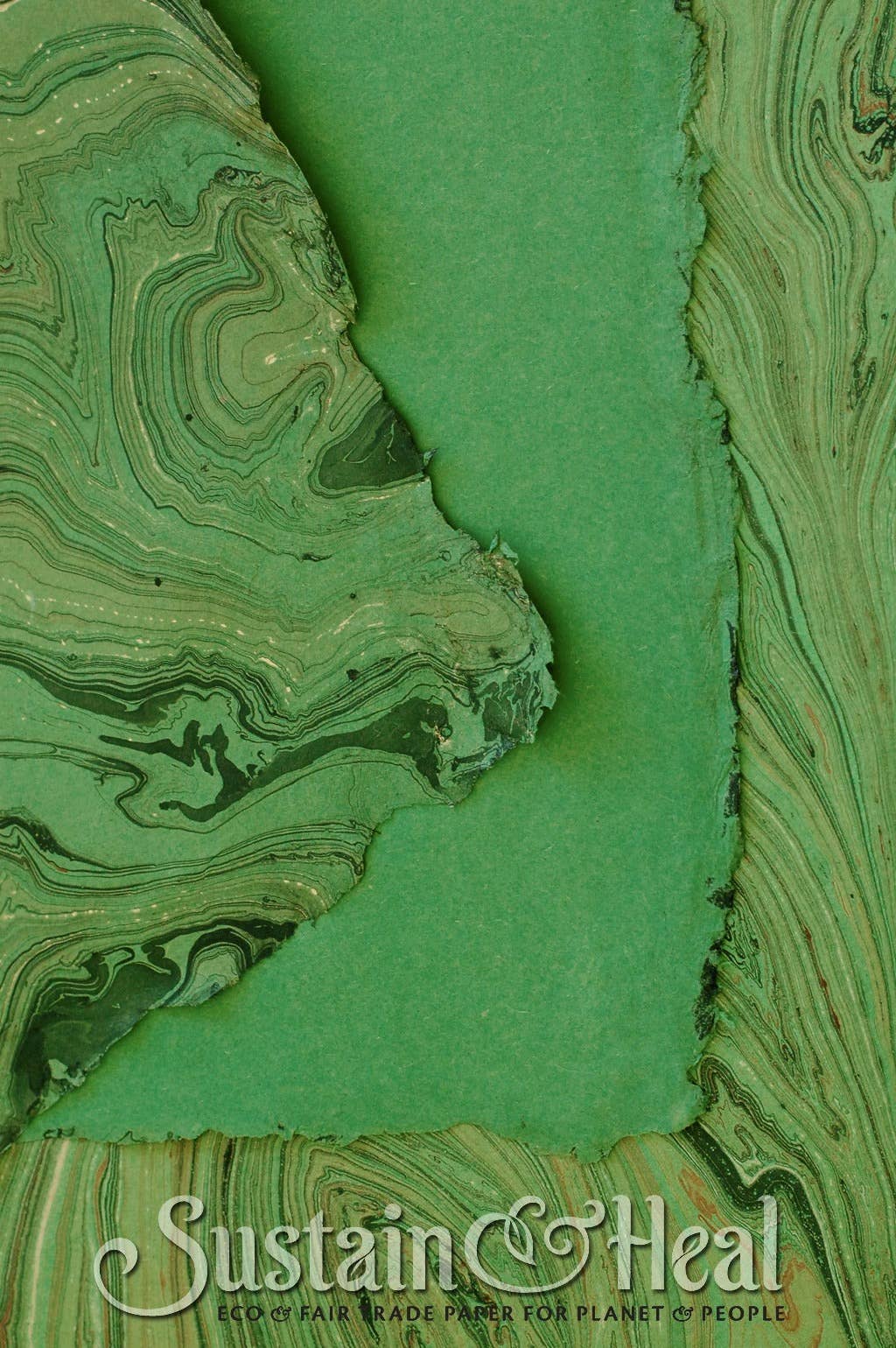 Kelly Green Marble Sheet