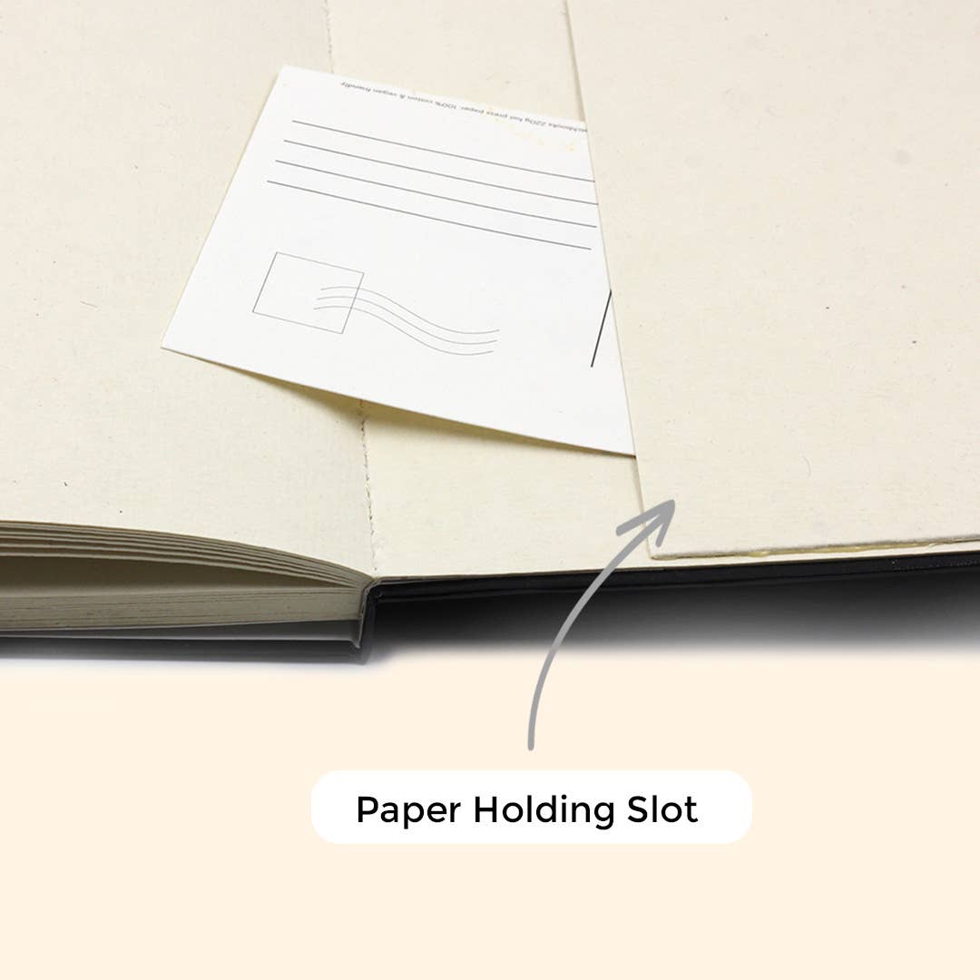 Sketchbook - A5 Cotton - 100% cotton handmade paper