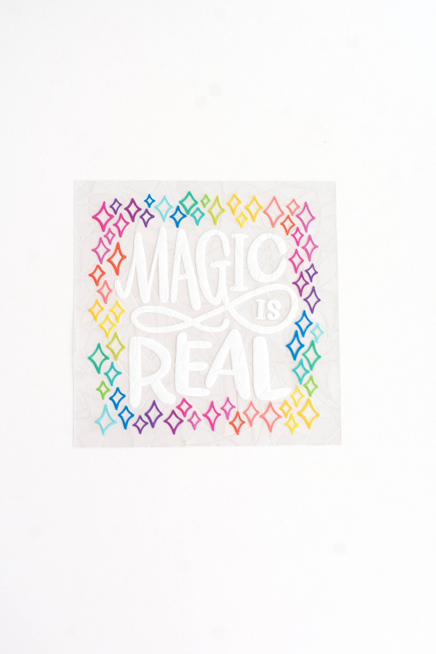 Magic Is Real – Prismatic Rainbow Suncatcher Window Decor