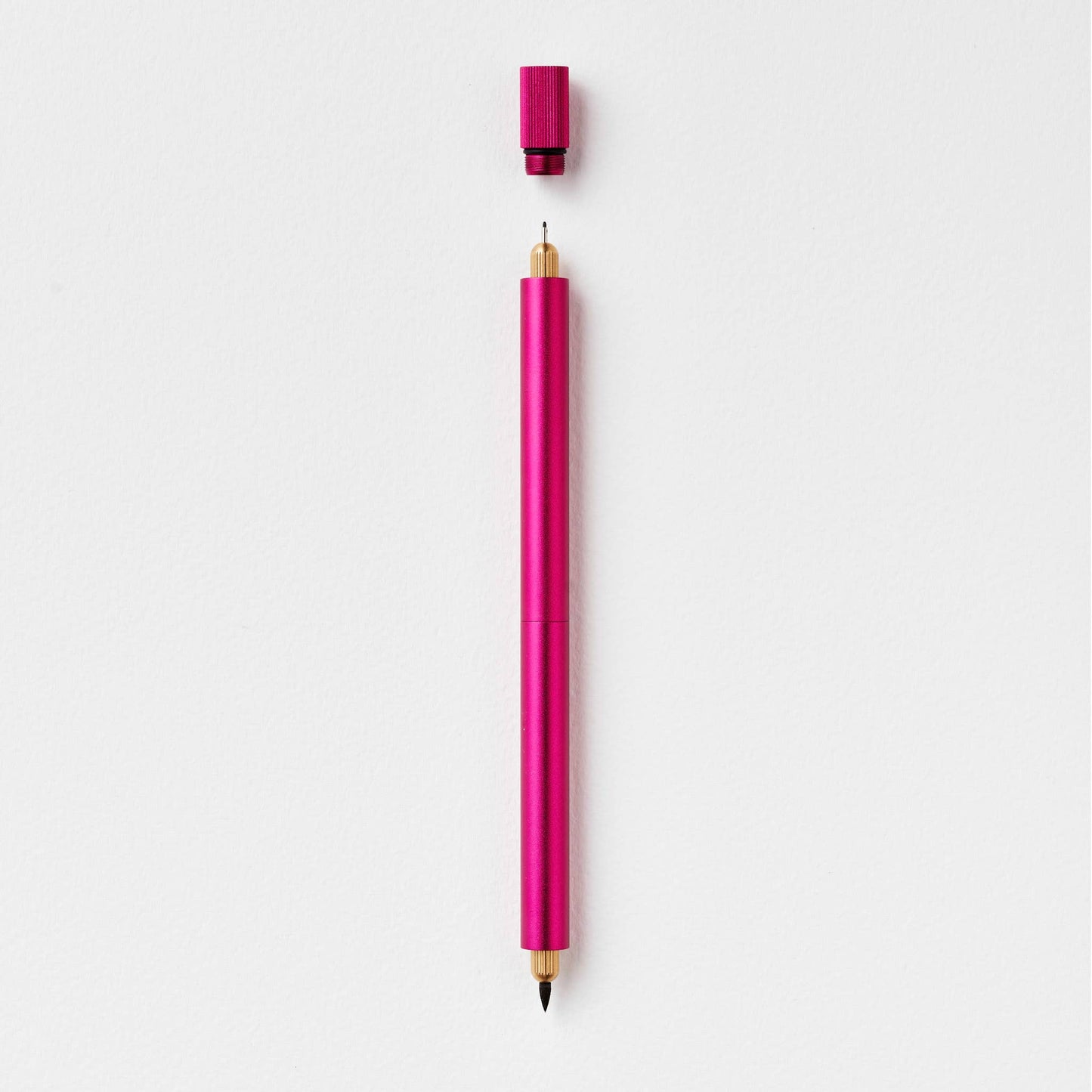 Lumos Pro - Refillable Multi-Tip Pen: Raspberry / Duo Tip