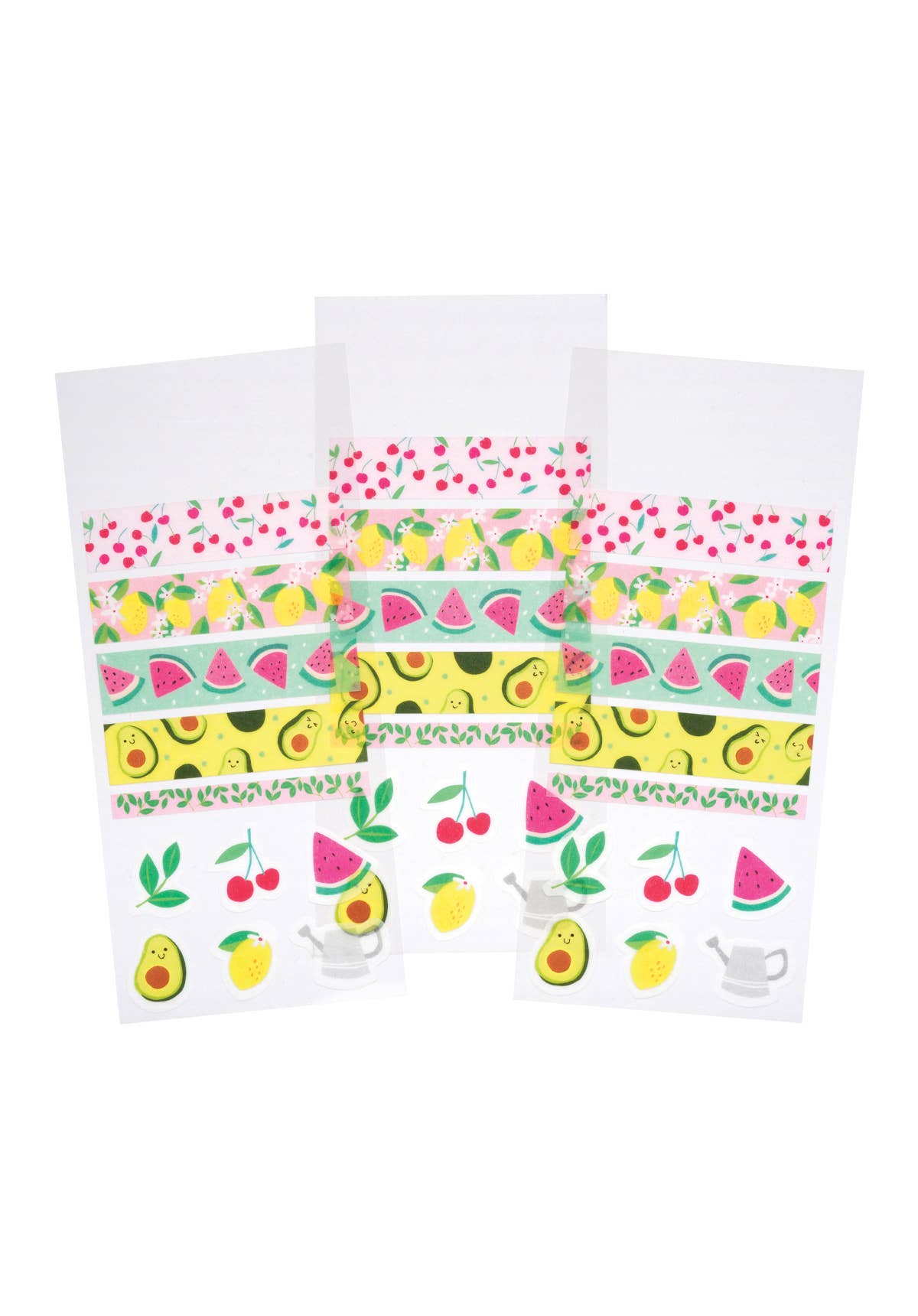 SUMMER FRUITS WASHI STICKERS