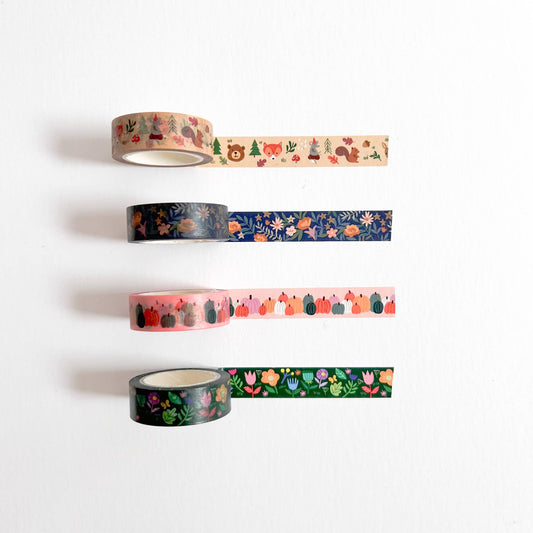 Fanciful Florals Washi Tape