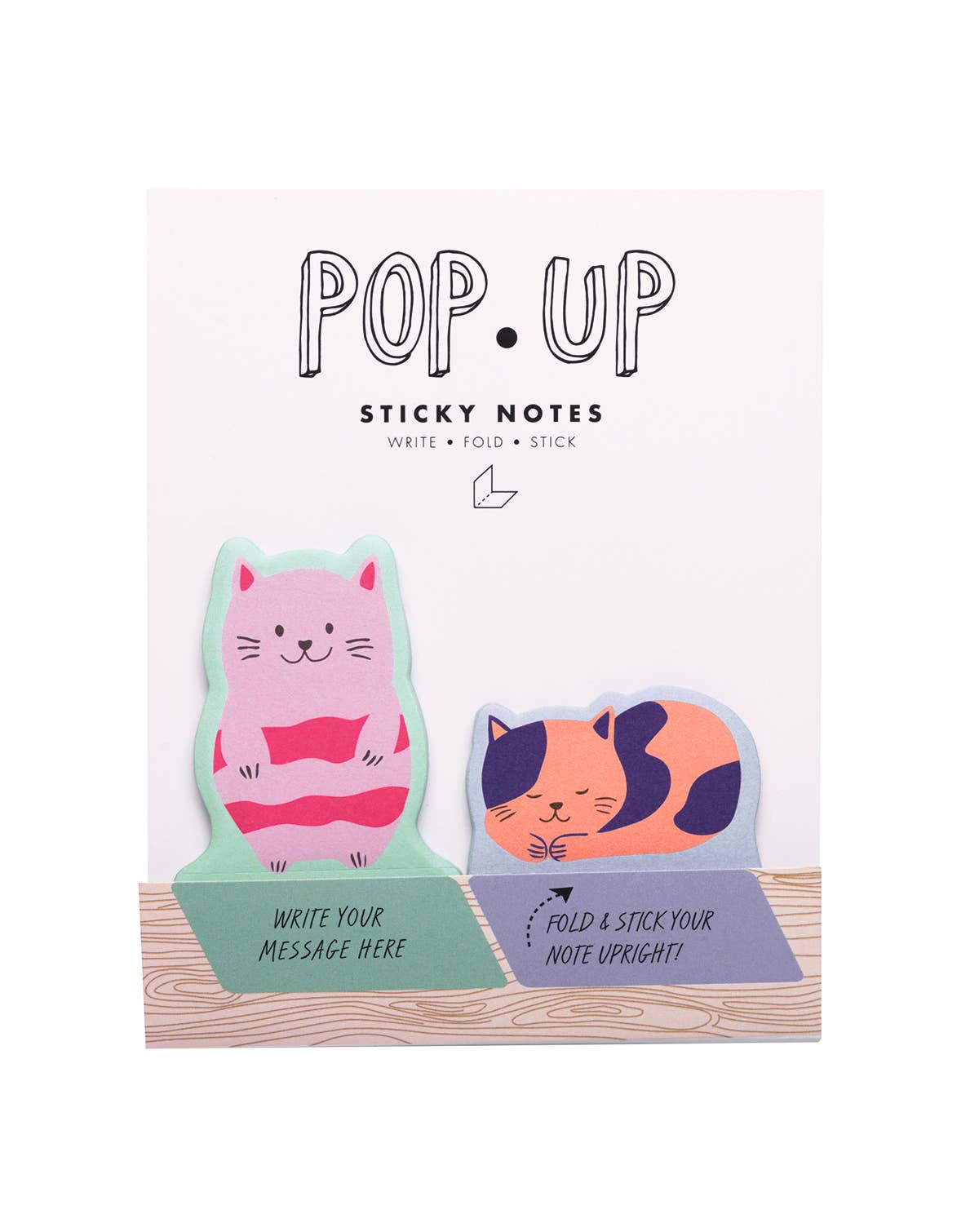 Cats Pop Up Sticky Note – The Paper Canopy