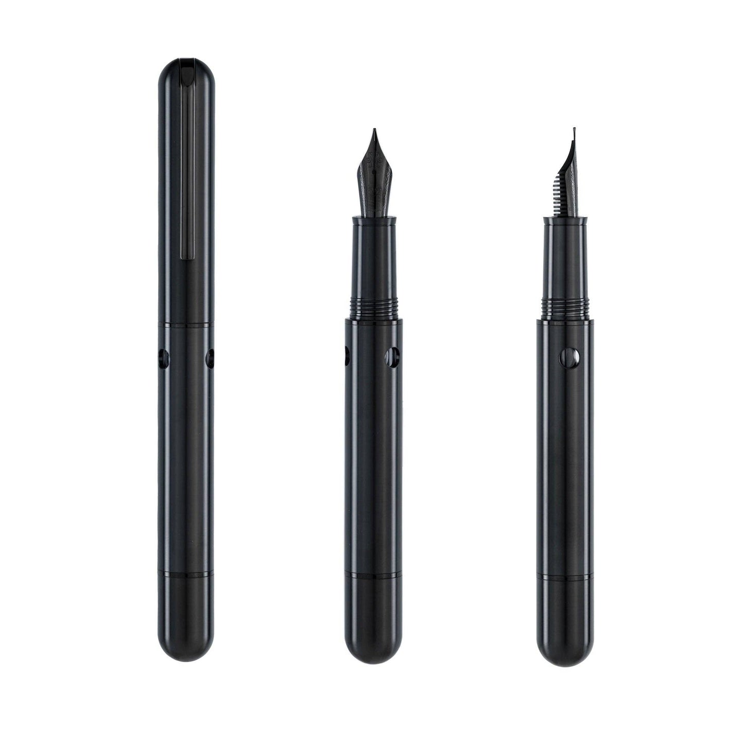 Nautilus Ti Black Titanium Fountain Pen: Medium
