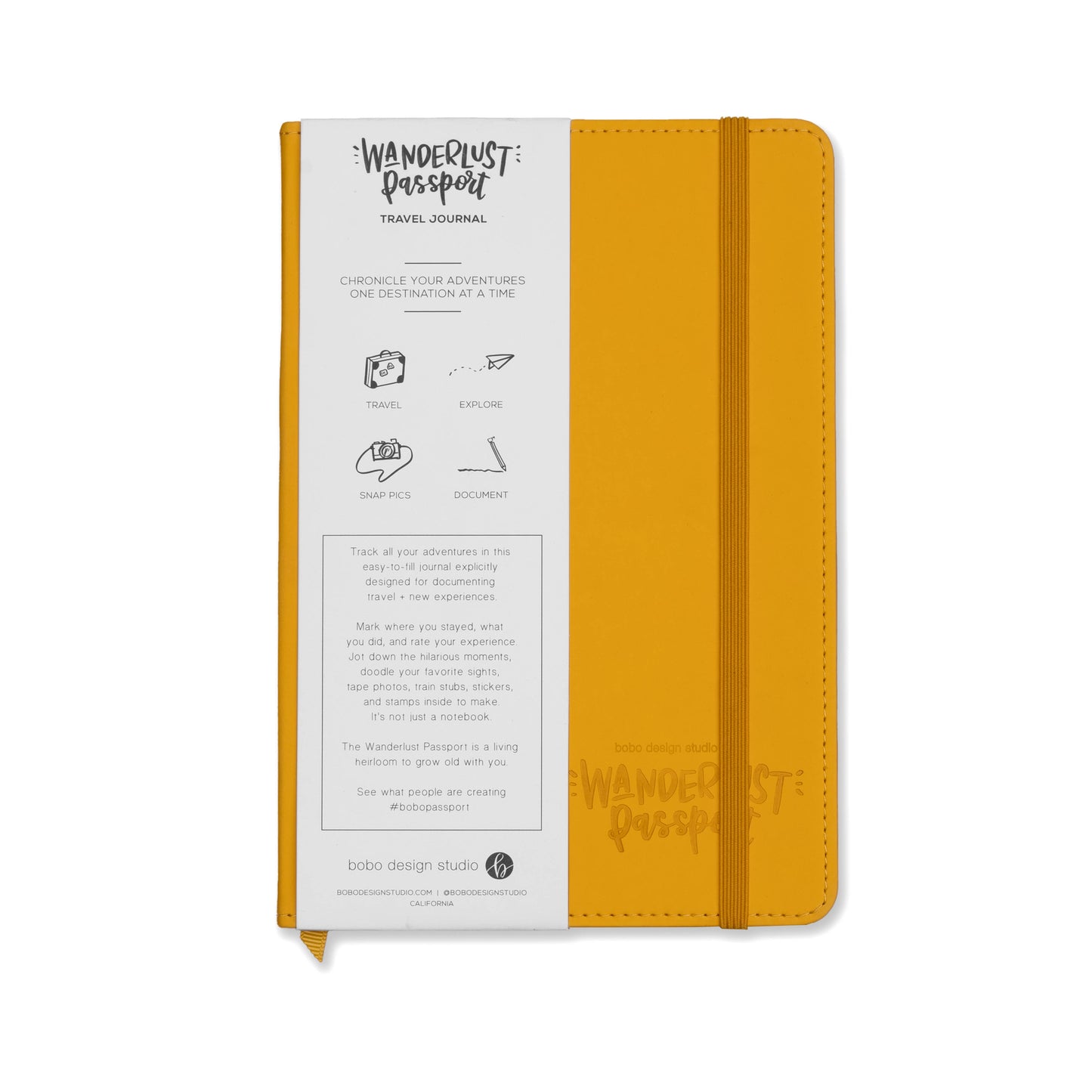 Wanderlust Passport - Travel Journal: Forest Green