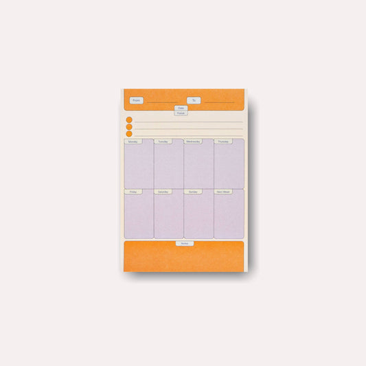 Beams Weekly Planner Sticky Notes