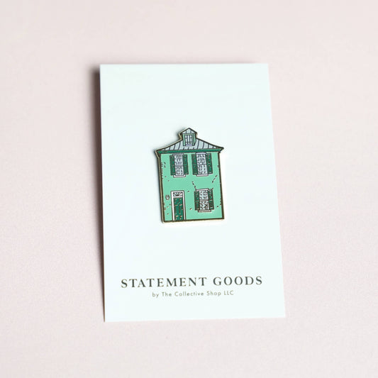 Charleston Home - Hard Enamel Pin